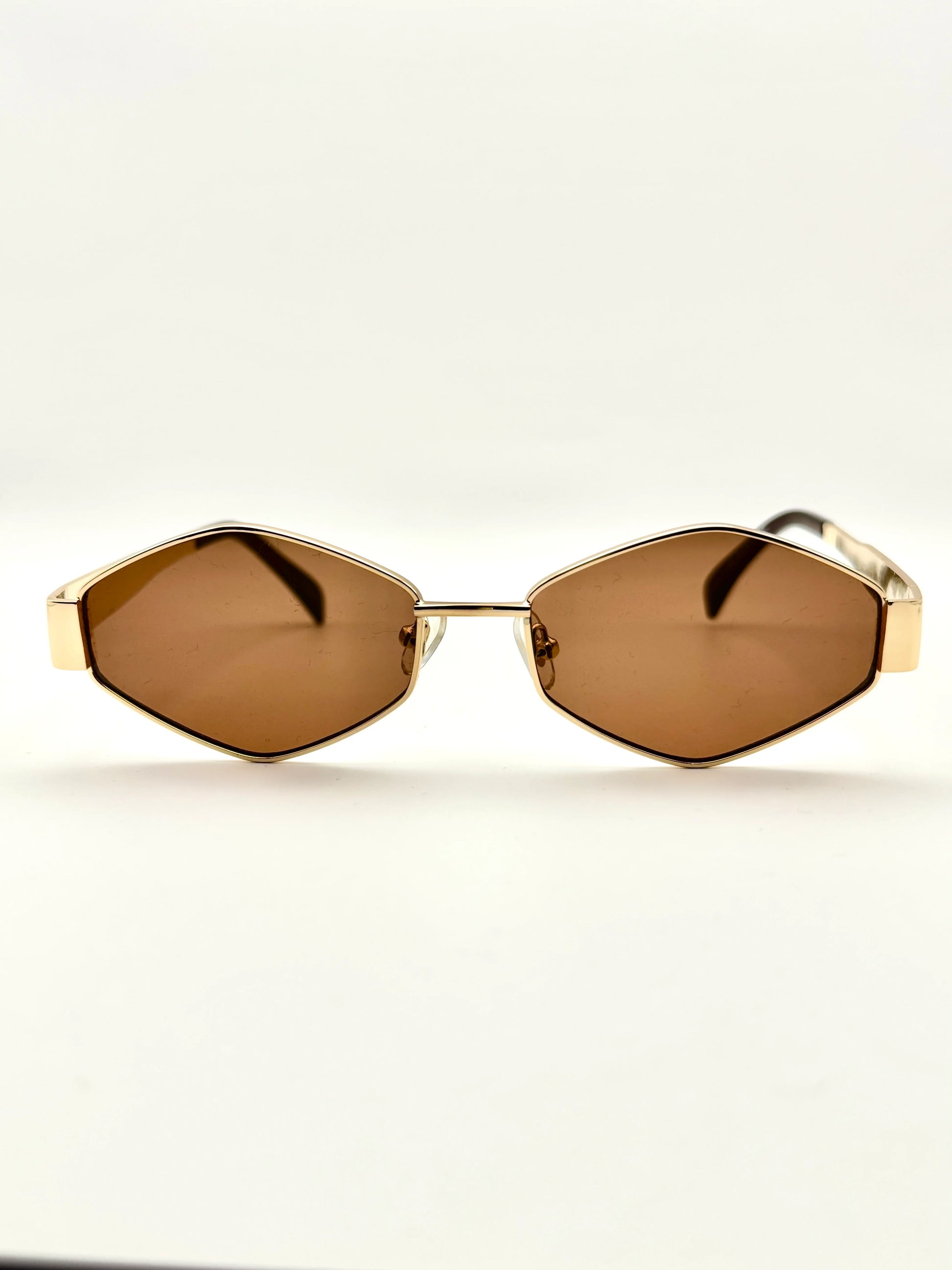 Ochelari de soare unisex Golden Flame UV400 - Blingz
