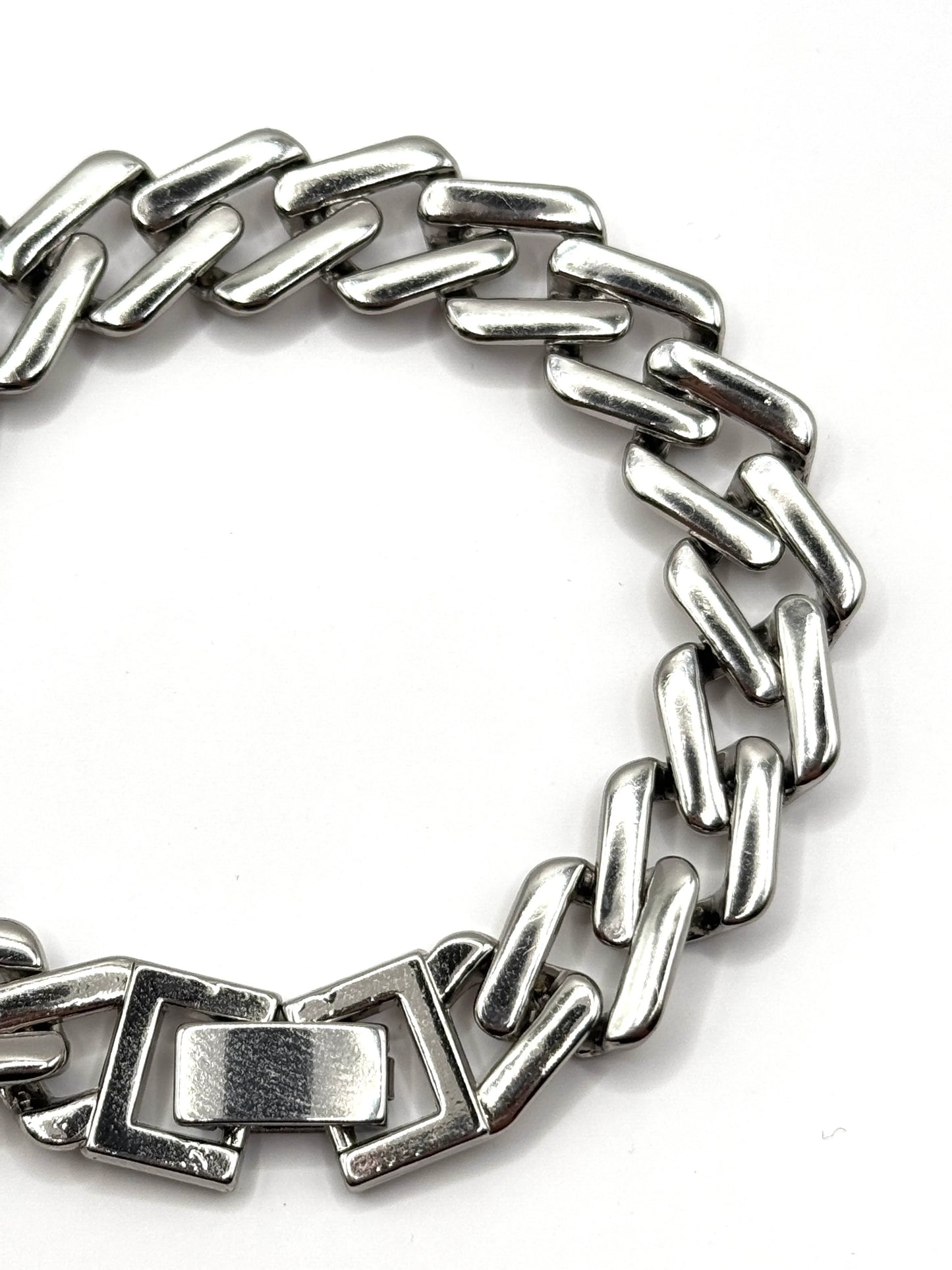 Brățară bărbătească Cuban Link din inox 20 cm – stil urban, hip-hop & Y2K