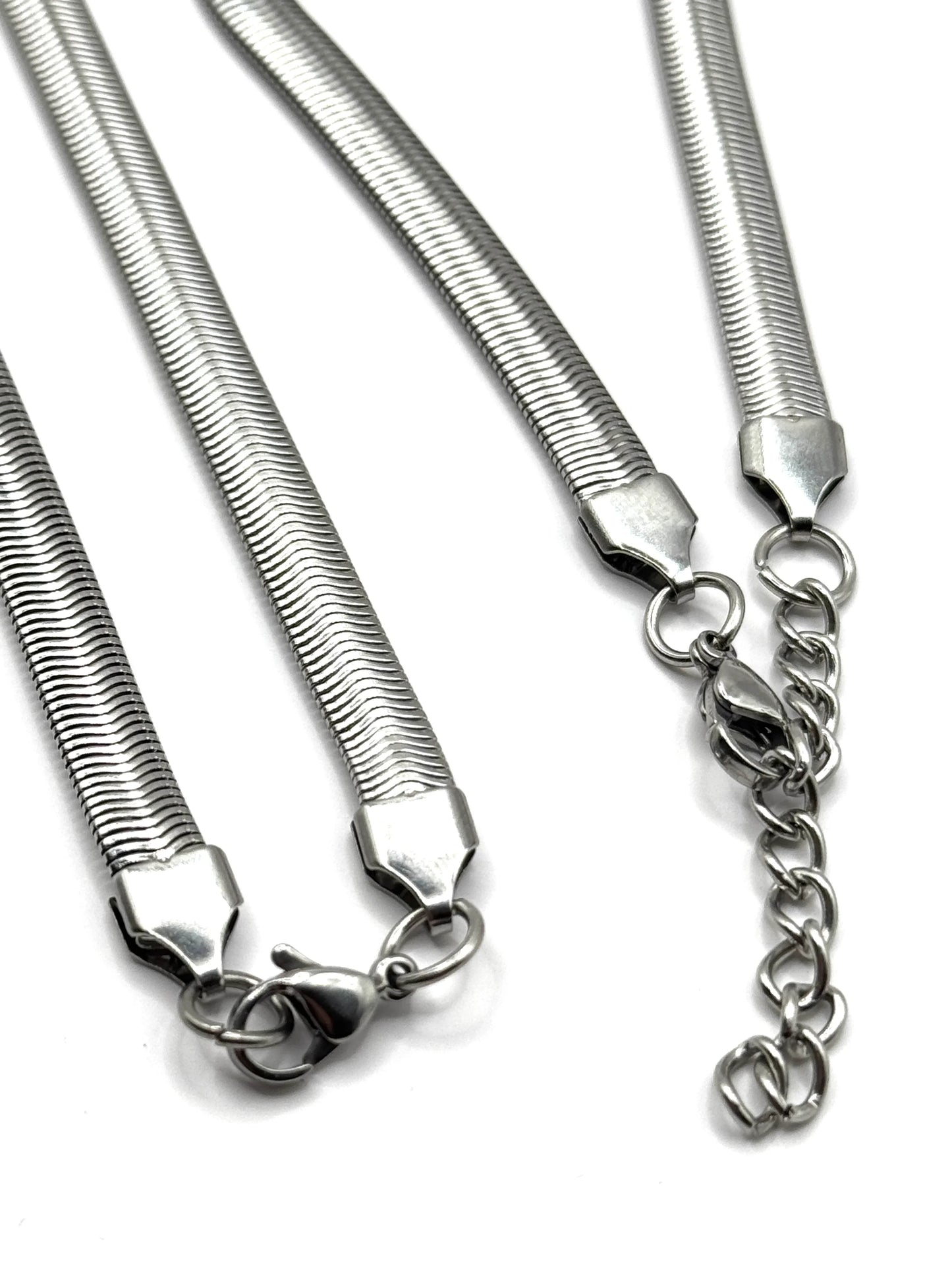 Set colier si brățară Snake din inox