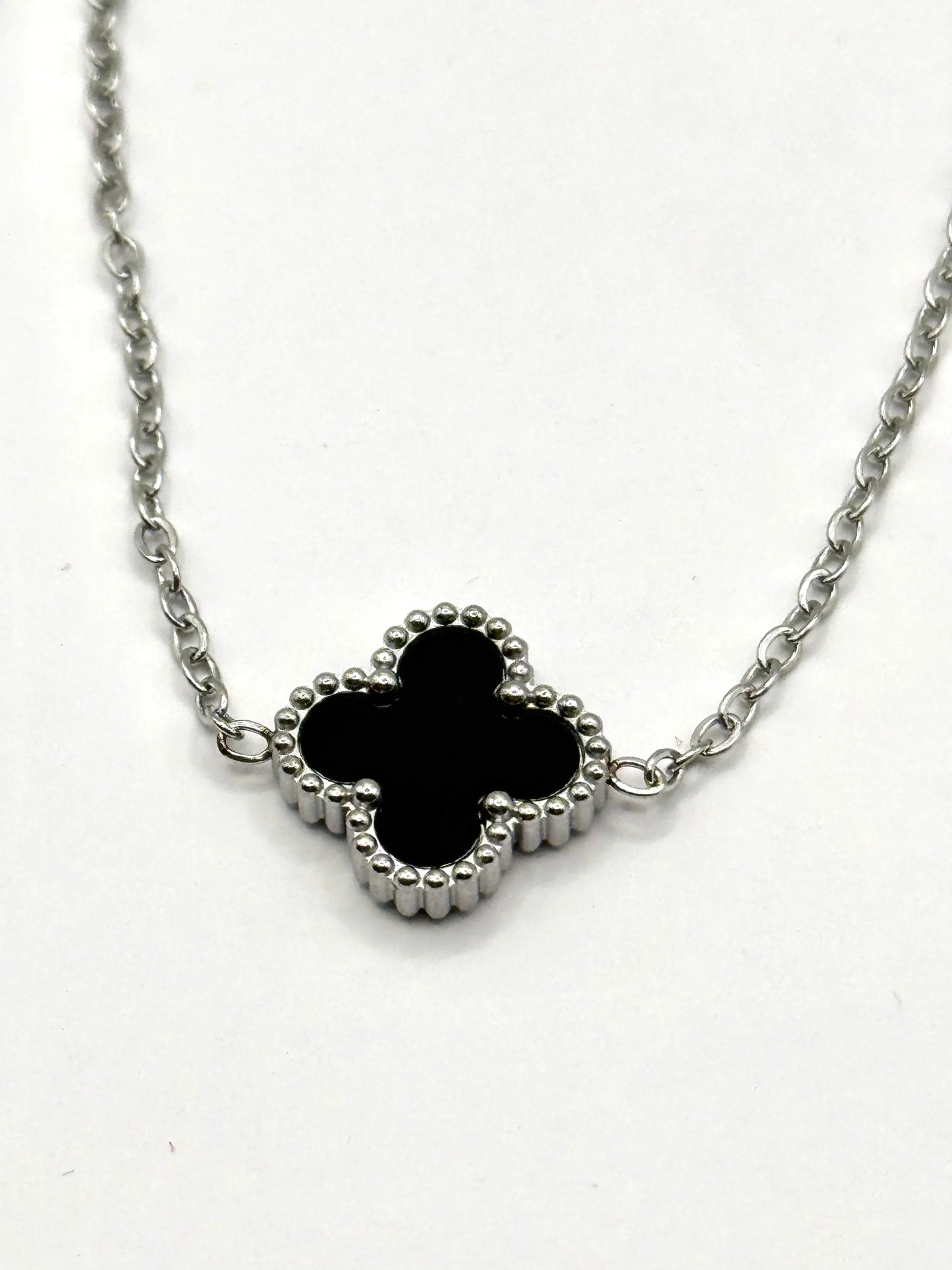Bratara Flower argintie din inox