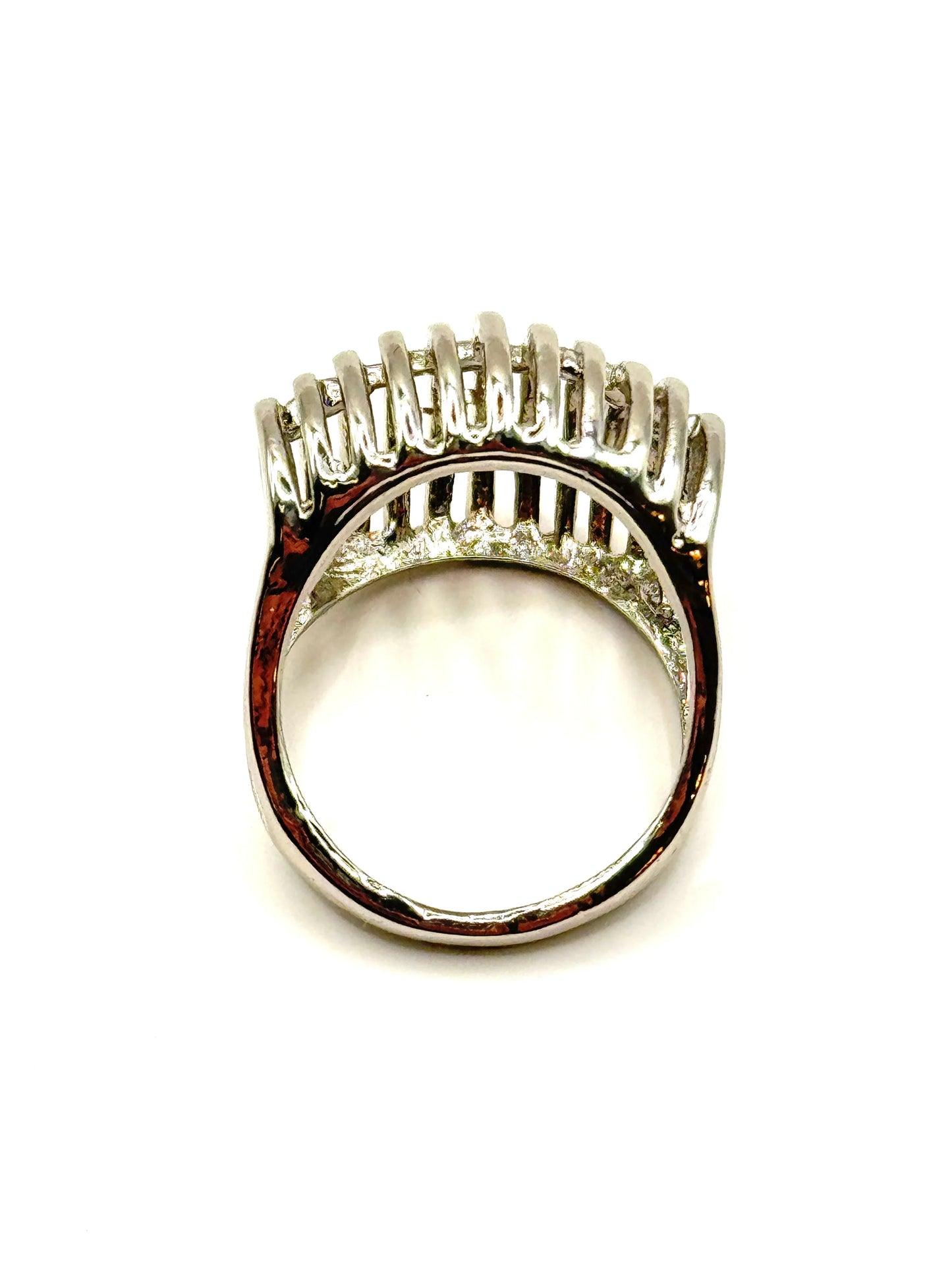 Inel Croix argintiu din inox - Blingz