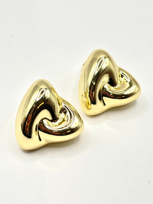 Cercei Brinco - placati cu aur 18k