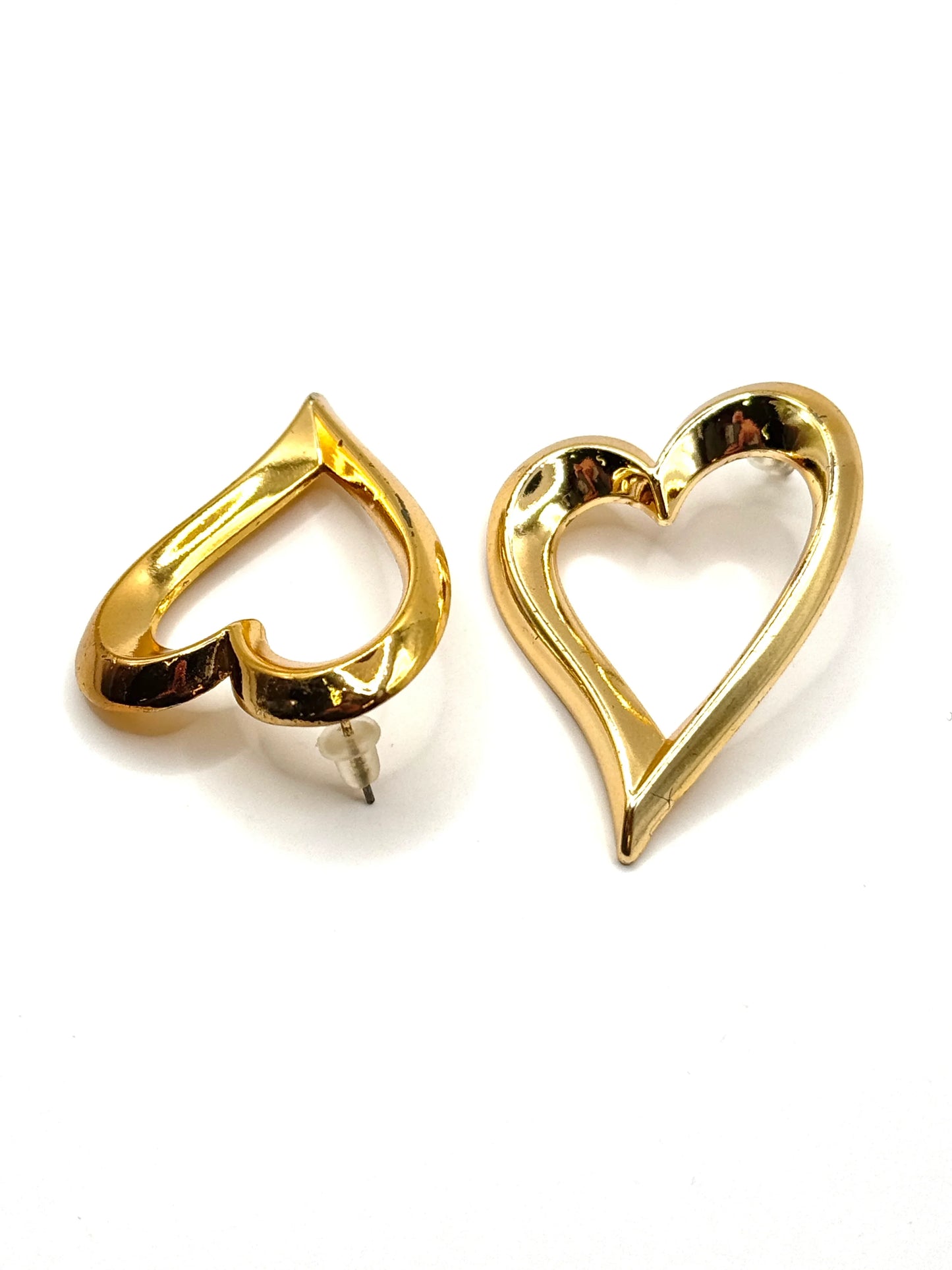 Cercei inima in inox - Blingz