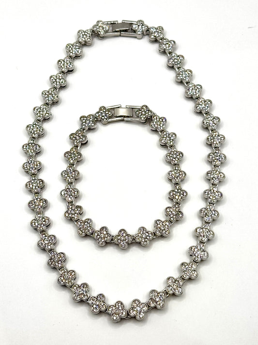 Set Lily Tennis colier si bratara 9mm