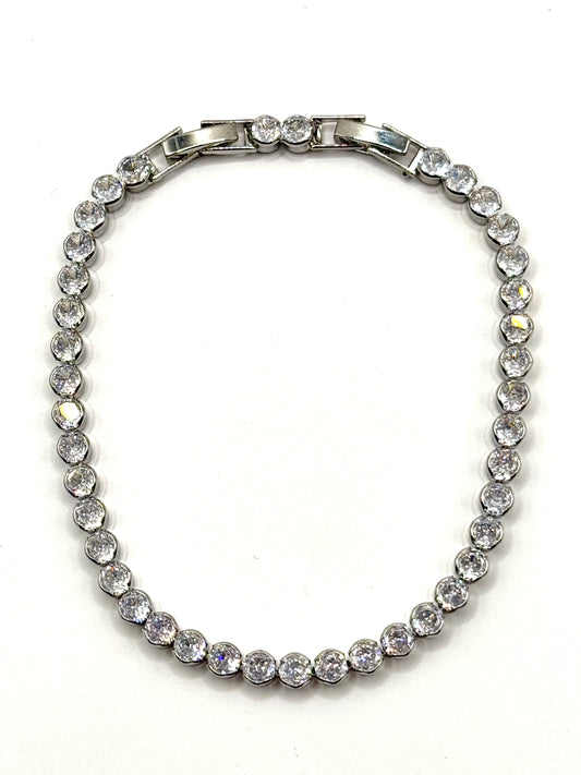 Bratara Tennis rotund inox