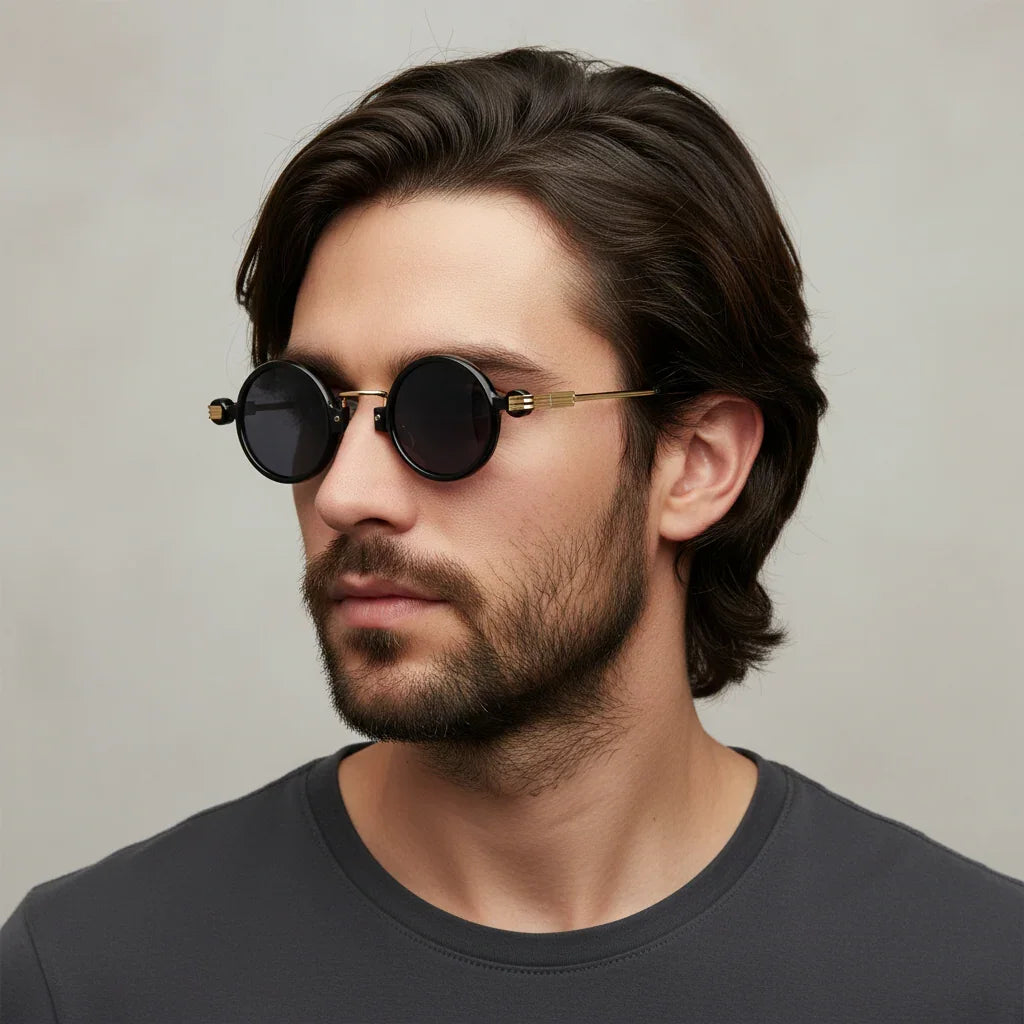 Ochelari de soare Punk Rotunzi UV400