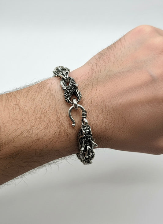 Bratara Dragon chain din inox