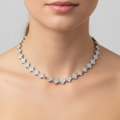 Colier Lily Tennis inox 9mm