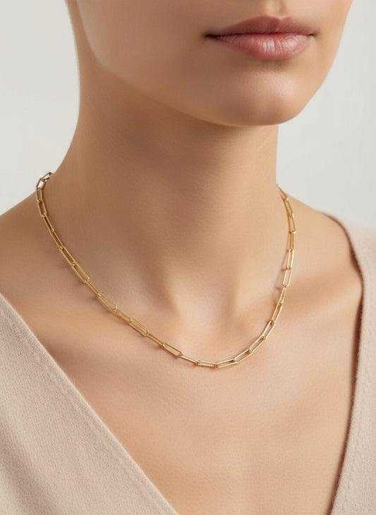 Colier Zale placat cu aur 18k