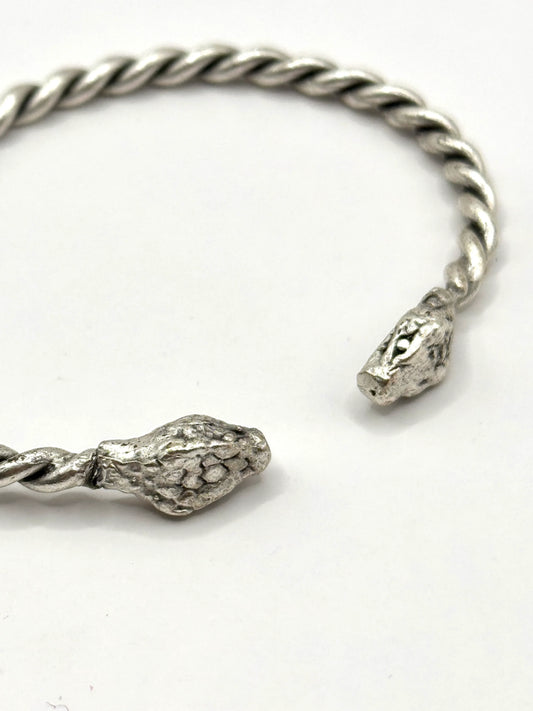 Bratara Snake reglabila din zamac - Blingz