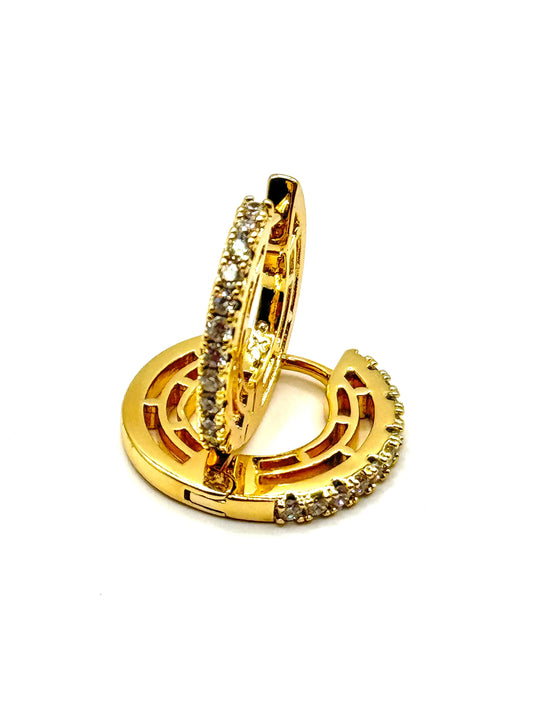 Cercei din inox Round - Blingz