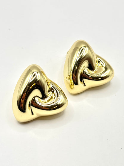 Cercei Brinco - placati cu aur 18k