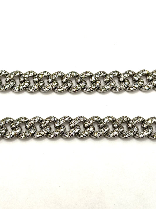 Colier Cuban Silver 8mm