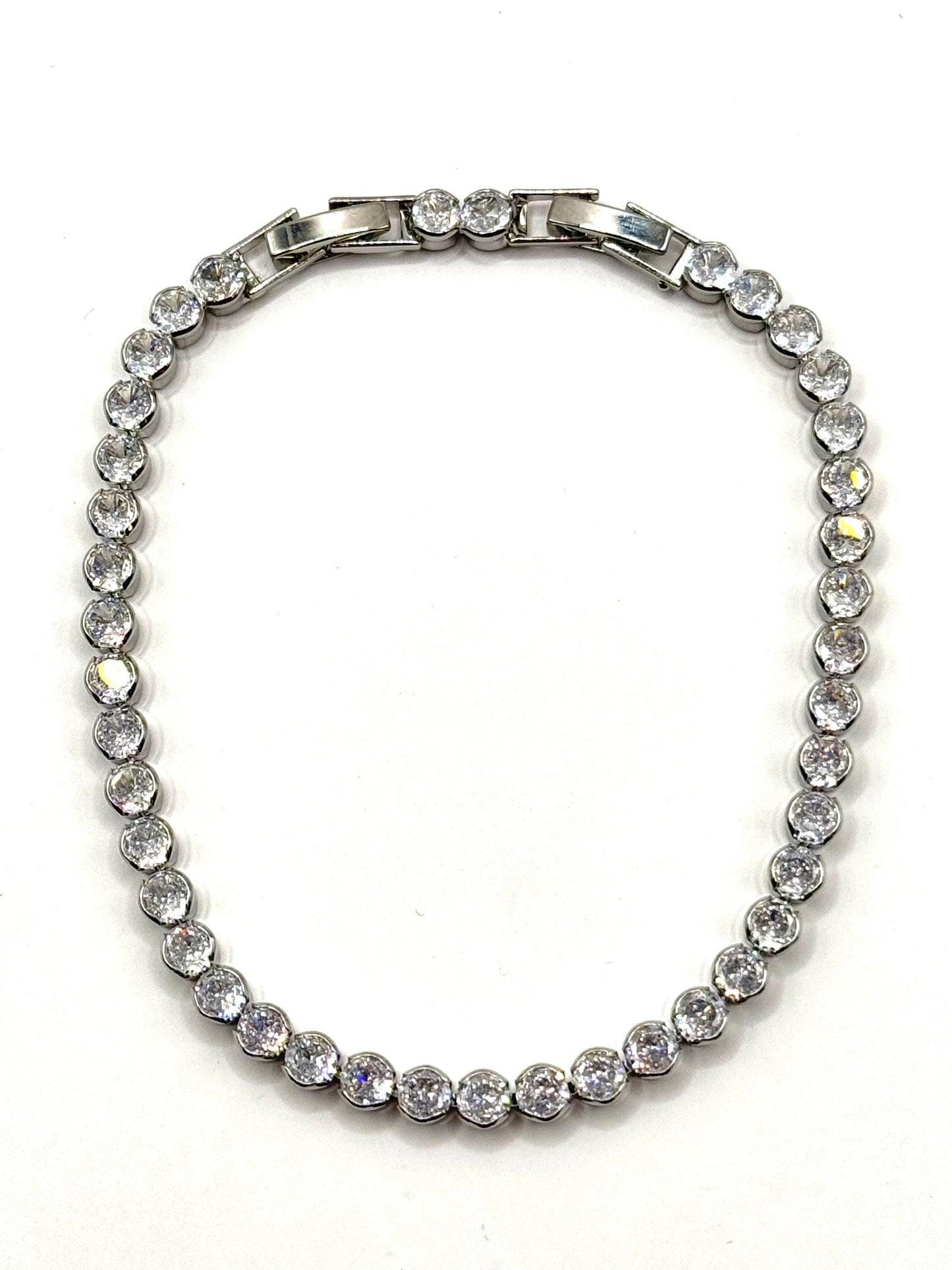 Bratara Tennis rotund inox