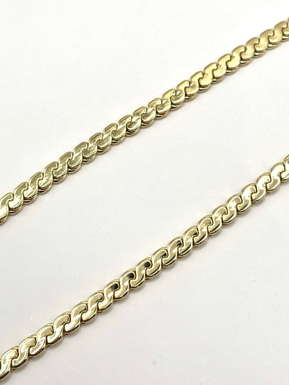 Bratara Infinity - placata cu aur 18k