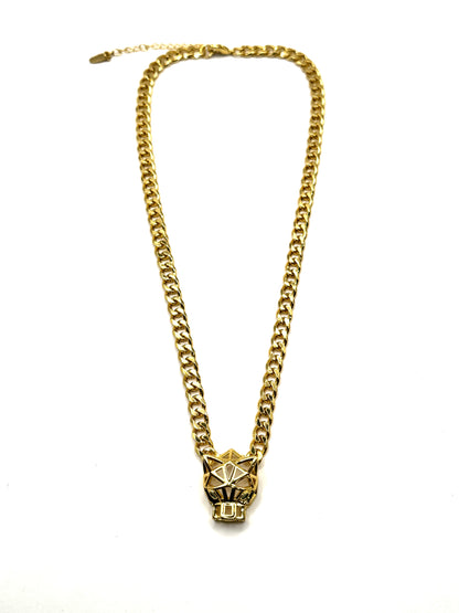 Set Pantera 5mm, inox placat cu aur 18k