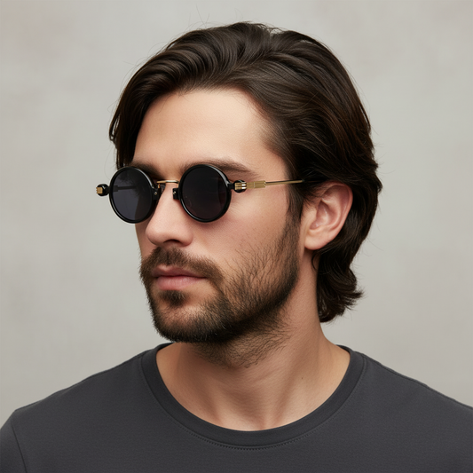 Ochelari de soare Punk Rotunzi UV400